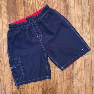 Tommy Hilfiger Swim Trunks Shorts Flag Logo
